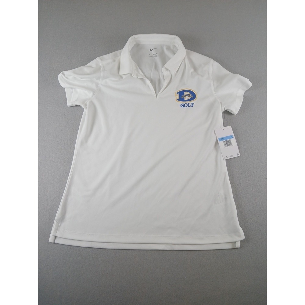 Nike Women's  Golf Polo White  Sz Medium AJ5223-554!!